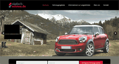 Desktop Screenshot of einfach-mieten.de